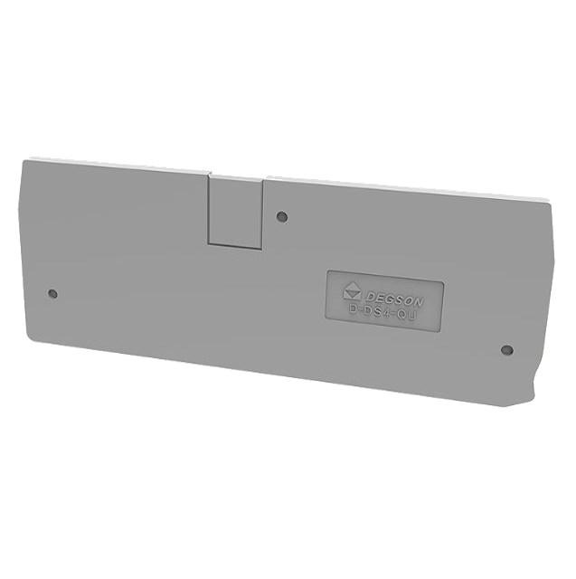 DIN RAIL T.B.COVER GRAY DS4-QU - D-DS4-QU-01P-11-00AH