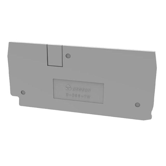 DIN RAIL T.B.COVER GRAY DS6-TW - D-DS6-TW-01P-11-00AH