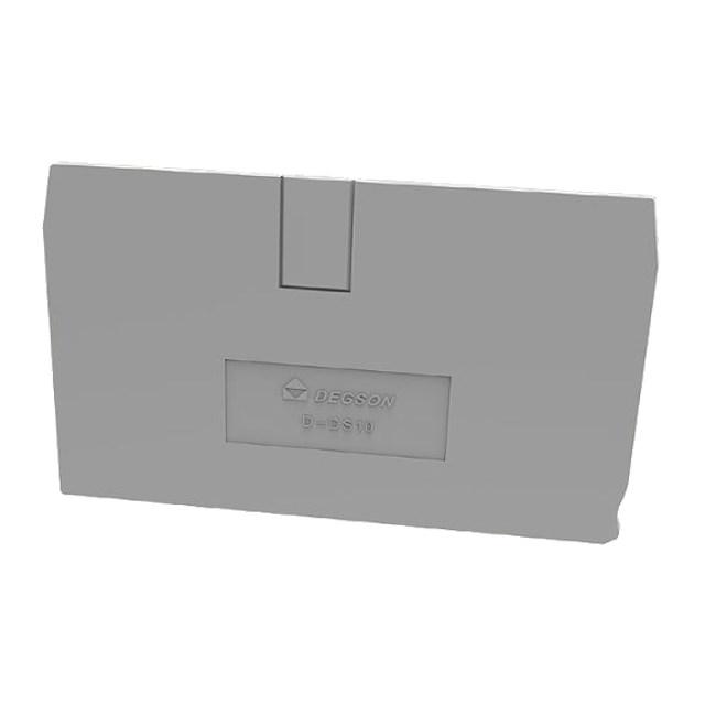 DIN RAIL T.B.COVER GRAY DS10 - D-DS10-01P-11-00AH