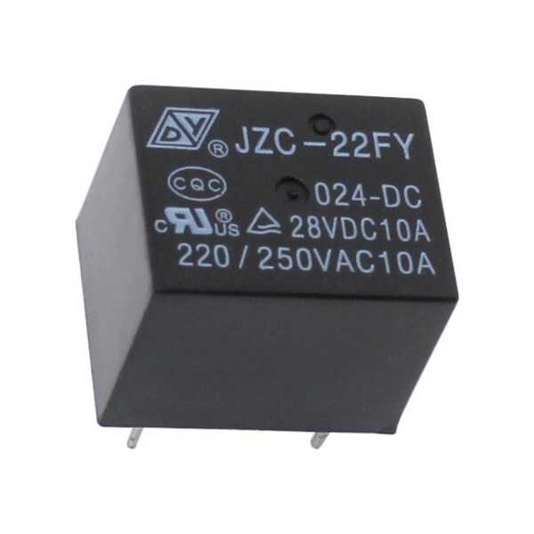 RELAY 10A 24VDC - JZC-22FY-24VDC