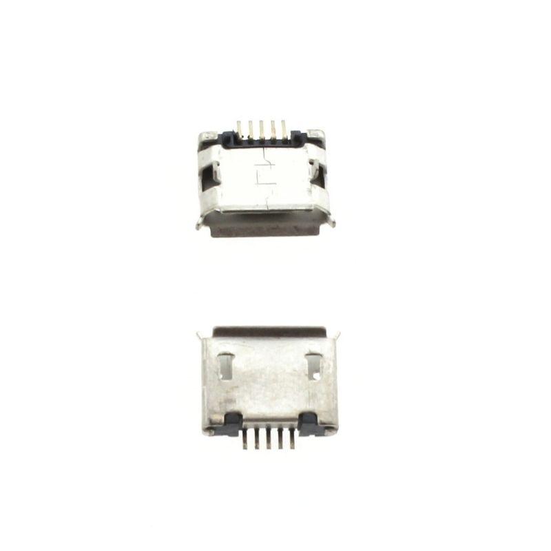 CONNECTOR USB MICRO FEMALE 5PIN SMT R/A LONG PIN