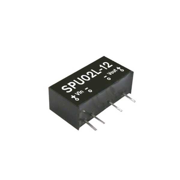 DC DC CONVERTER 12V 2W - SPU02M-12