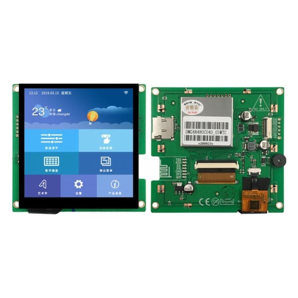 SMART DISPLAY MOD 4 INCH 480x480 CTP IPS T5L ASIC - DMG48480C040_03WTC