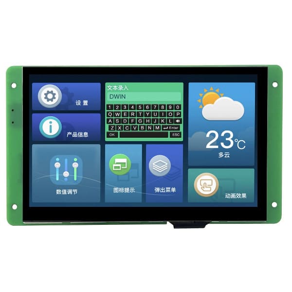 SMART DISPLAY MOD 7 INCH 800x480 CTP TV-TN