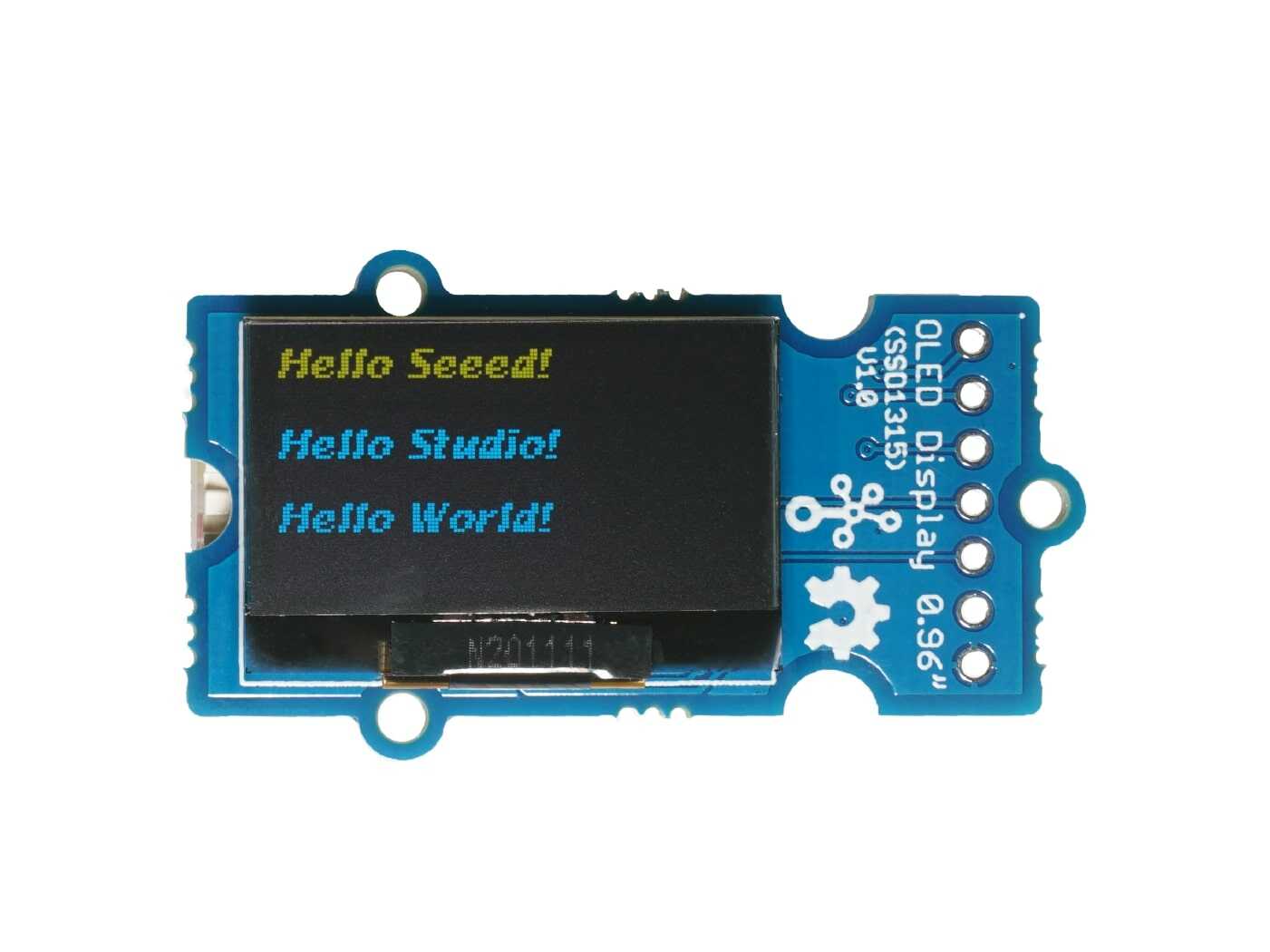 GROVE OLED YELLOW&BLUE DISPLAY 0.96 (SSD1315) - SEEED-104020249