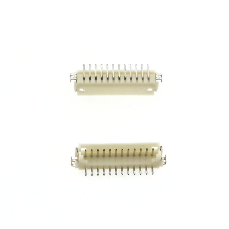 CON.T.B.1.25MM 12PIN(1X12) SMT V/T MALE TUBE