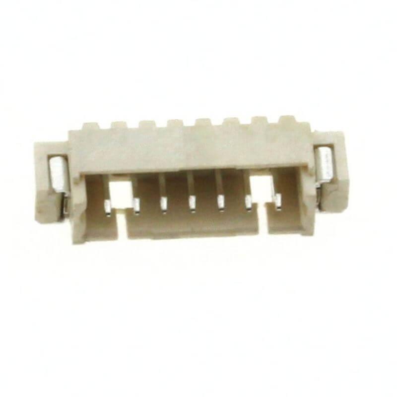 CON.T.B.1.25MM 7PIN(1X7) SMT R/A MALE