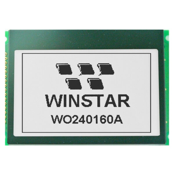 LCD COG 240X160 FSTN POSITIVE 3.3V - WO240160A-TFH#