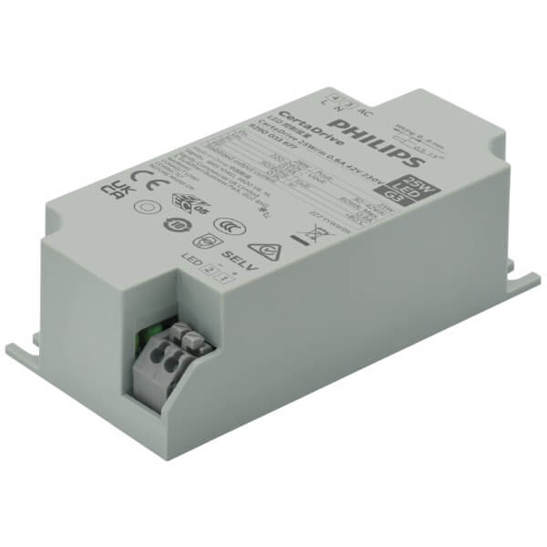 LED DRIVER CertaDrive 25W/m 0.6A 42V 230V LOW RIP. - 929003387780