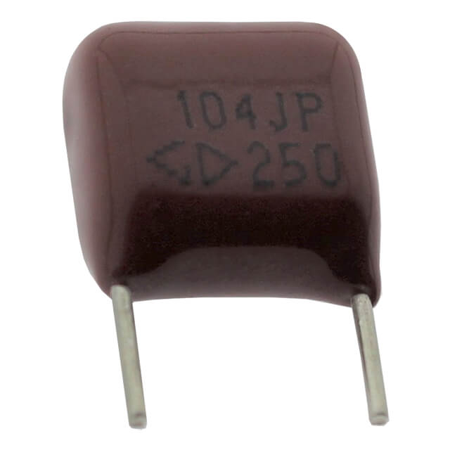 CAP.POL.100nF 250VDC 7.5MM 5% MKT C:4MM - C312E104J32Y400