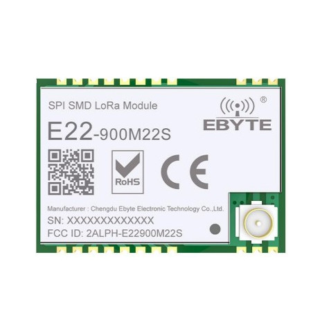 LORA MODULES 14x20mm SMD - E22-900M22S