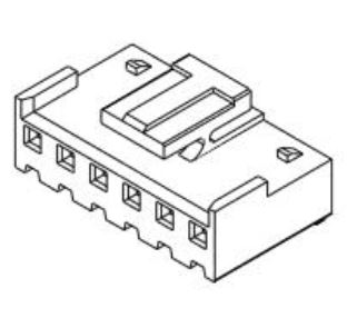 CON.T.B.3.96MM 3P 180C FEMALE LOCKED WHITE - 3960S03 01