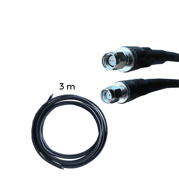 CABLE L.WAN SMA(M)-RPSMAM WLC400 3M STANDARTS LMR