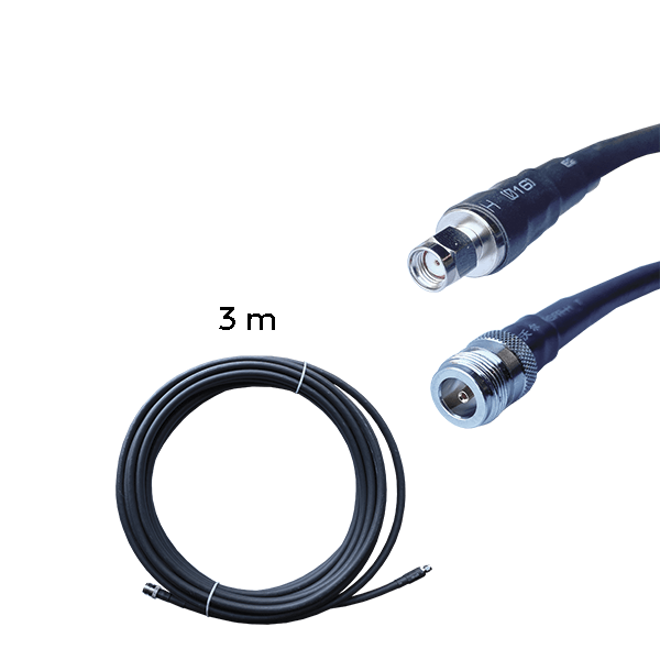 CABLE LoRaWAN WLC400+SMA N DİŞİ IN STANDARTS LMR - LORA ANT.CABLE WLC400 3M