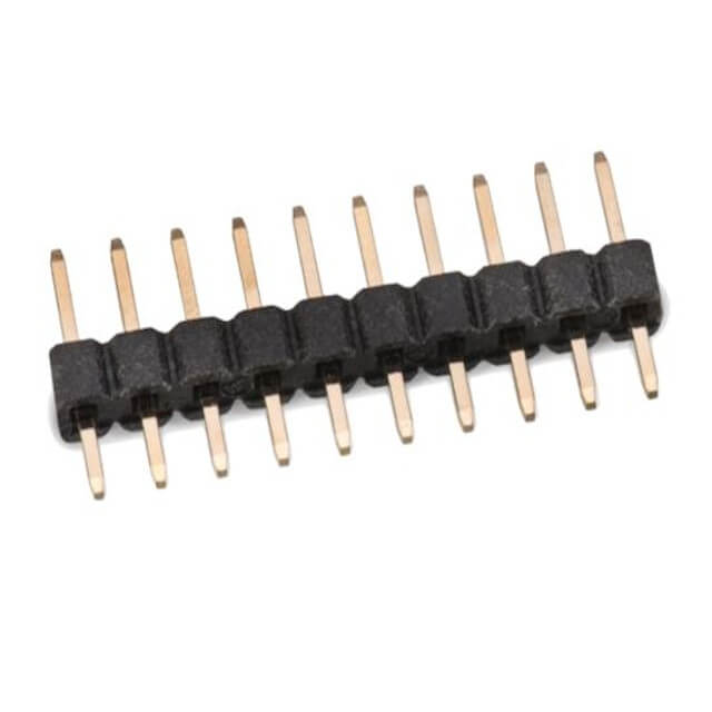 PIN HEADER 5PIN(1x5)2.54mm THT V/T 3x6x11.50mm - L-KLS1-207-2.50-1-05-S3X