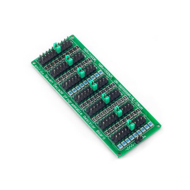 1R-9999999R PROGRAMMABLE RES BOARD 0.1R1R ACCURAC