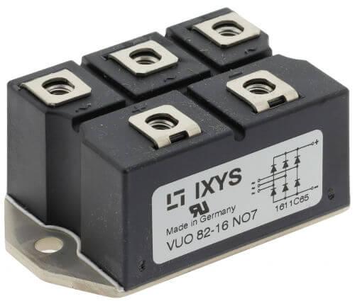 DIODE BRIDGE 88A 1600V 3PH IXYS - VUO82-16NO7