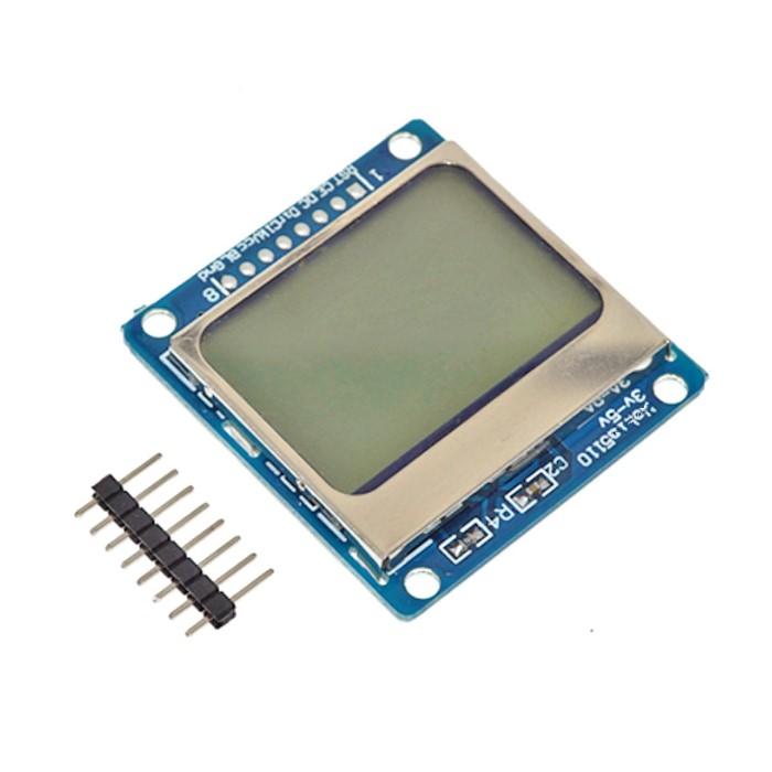 NOKIA 5110 LCD MODULE
 (BLUE BACKLIGHT)