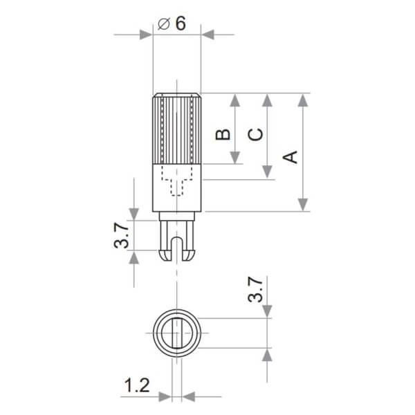 ACCESSORY PT15 SHAFT 5209 NEGRO - JPEPL5209NE