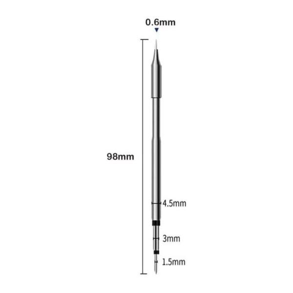 BAKON C2245-001-0.6B LEHİMLEME HAVYA UCU - C2245-001-0.6B HAVYA UCU