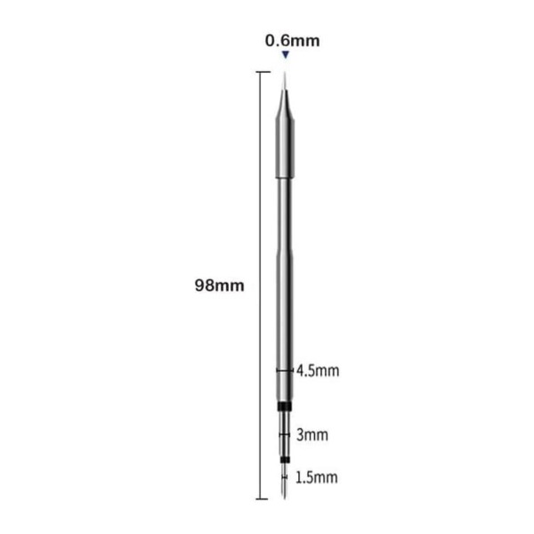 BAKON C2245-001-0.6B LEHİMLEME HAVYA UCU