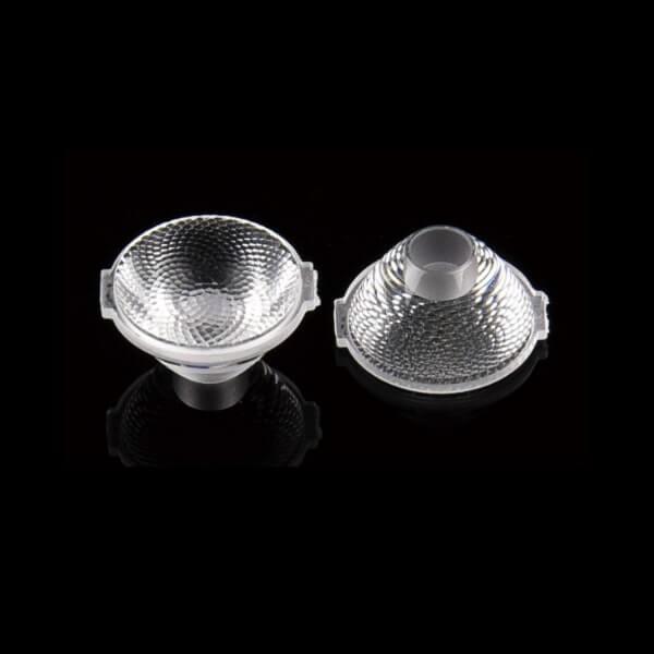 LENS SINGLE 45° 3535 DIA:12.8MM H:7.5MM TAPE