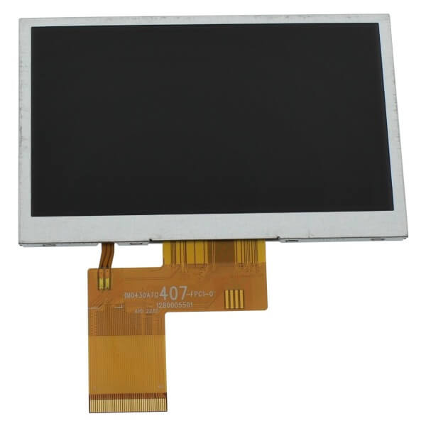 TFT PANEL 4.3” 40P 480x272 - TST043WQOS-G07