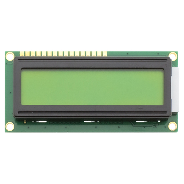 LCD CHARACTER 16X2 STN POSITIVE 3.3V - HC160204C-YF62L-VMF