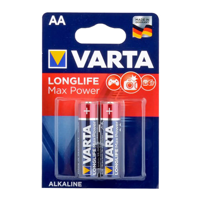 ALKALİN PİL LONGLIFE MAX POWER 2xAA BLISTER 2Lİ - LONGLIFE M.POWER AA B2