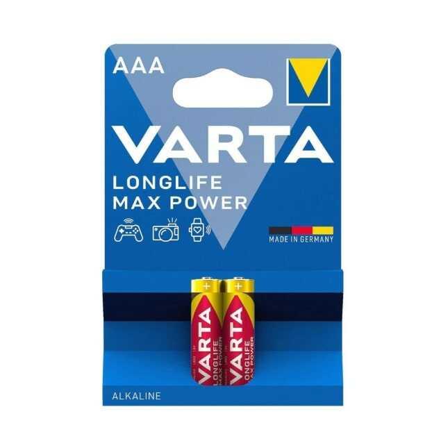 ALKALİN PİL LONGLIFE MAX POWER 2xAAA BLISTER 2Lİ - LONGLIFE M.POWER AAA B2