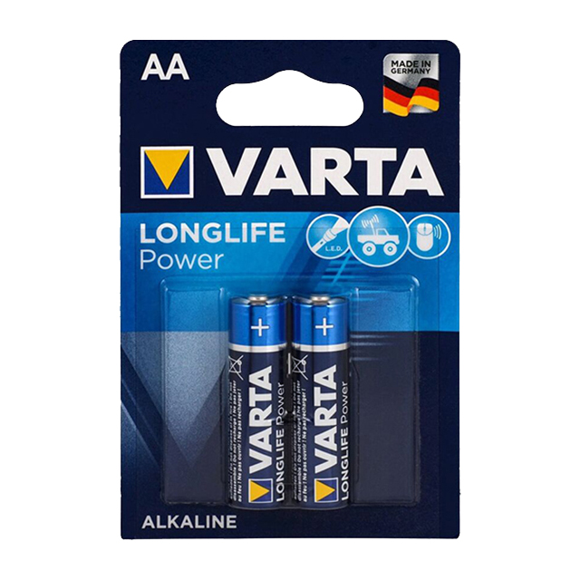 ALKALİN PİL LONGLIFE POWER 2xAA BLISTER 2Lİ - LONGLIFE POWER AA B2