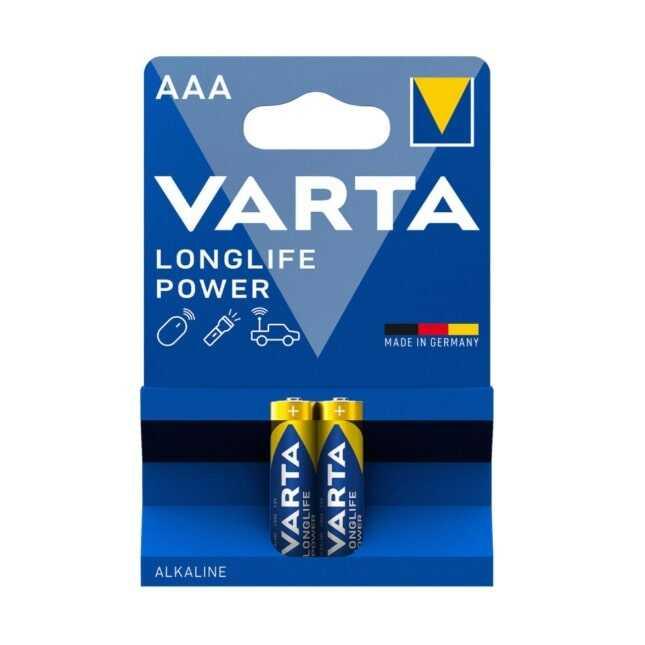 ALKALİN PİL LONGLIFE POWER 2xAAA BLISTER 2Lİ - LONGLIFE POWER AAA B2