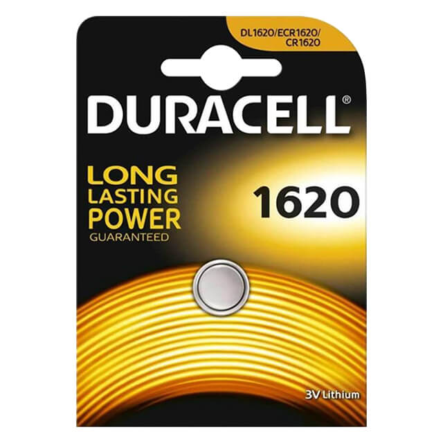 CR 1620 DÜĞME PİL-LİTYUM 3V BLISTER TEKLİ - CR1620-DURACELL