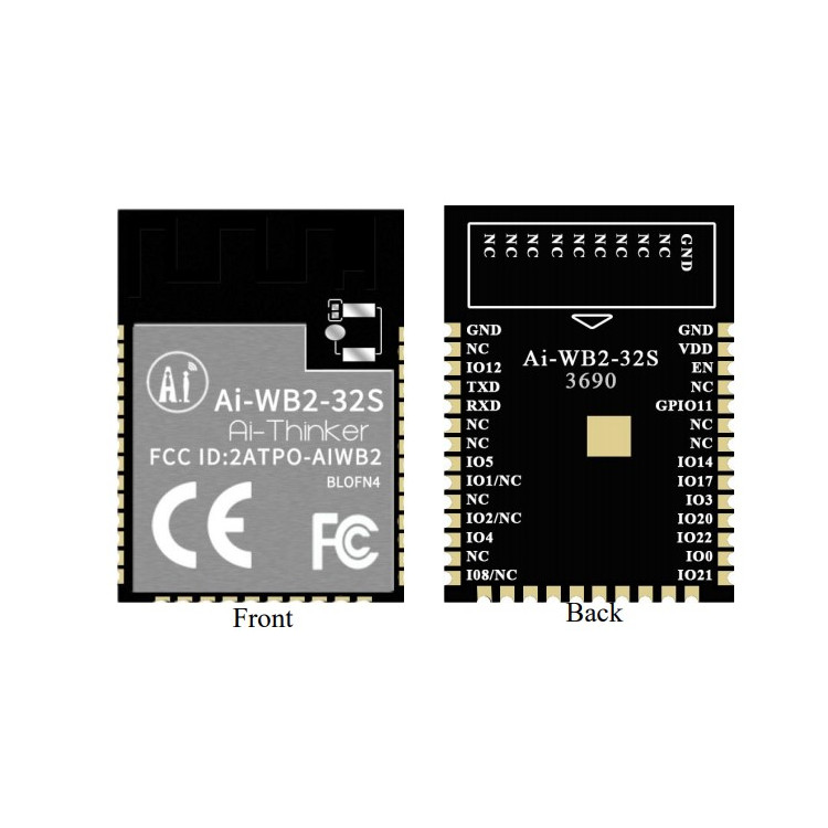 MODULE WIFI+BLUETOOTH 5.0 32MBIT - AI-WB2-32S