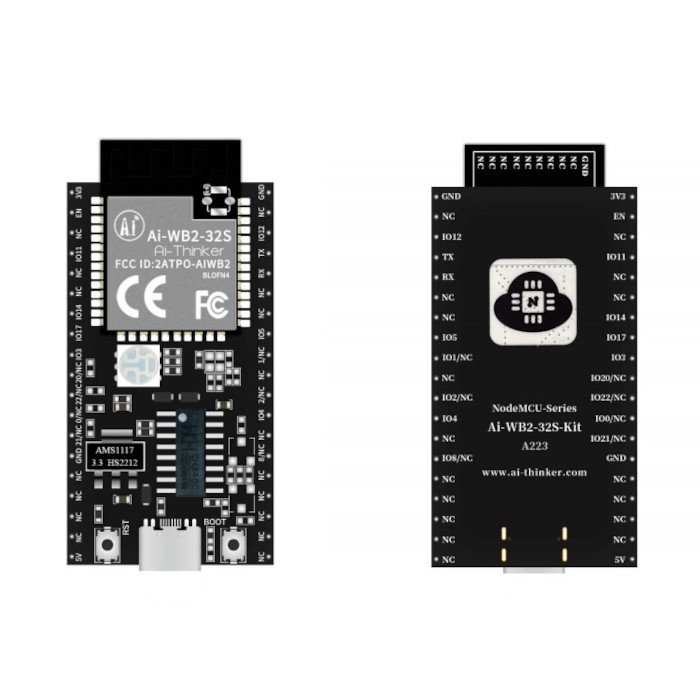 DEVELOPMENT BOARD FOR AI-WB2-32S - NODEMCU-AI-WB2-32S