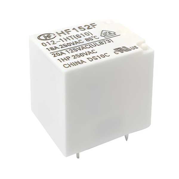 RELAY POWER 20A 12VDC 1FORMA - HF152F/012-1HT(335)