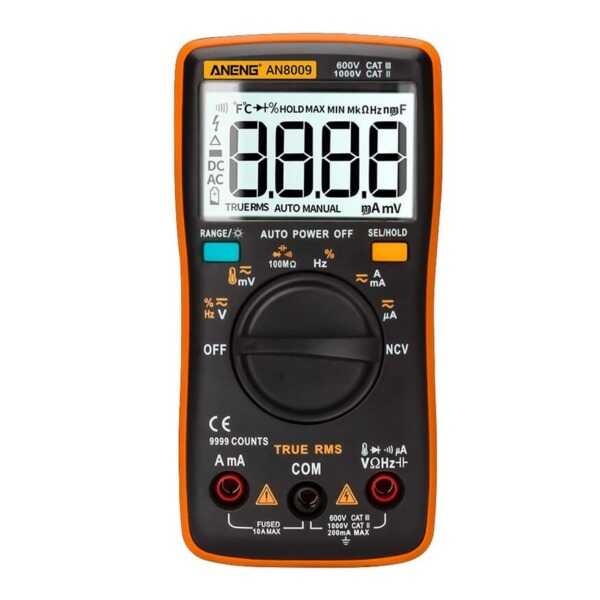 AN8009 SERI PRO DIJITAL MULTIMETRE - T1-9509 ANENG MULTIMETRE