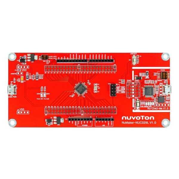 EVAL BOARD FOR NUC029L MCU 32 BIT ARM - NK-NUC029L