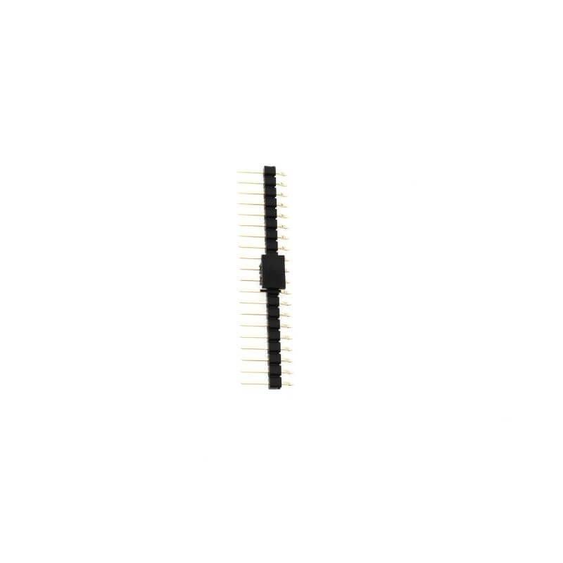 PIN HEADER 20PIN(1x20) 2.54mm SMT R/A 6MM