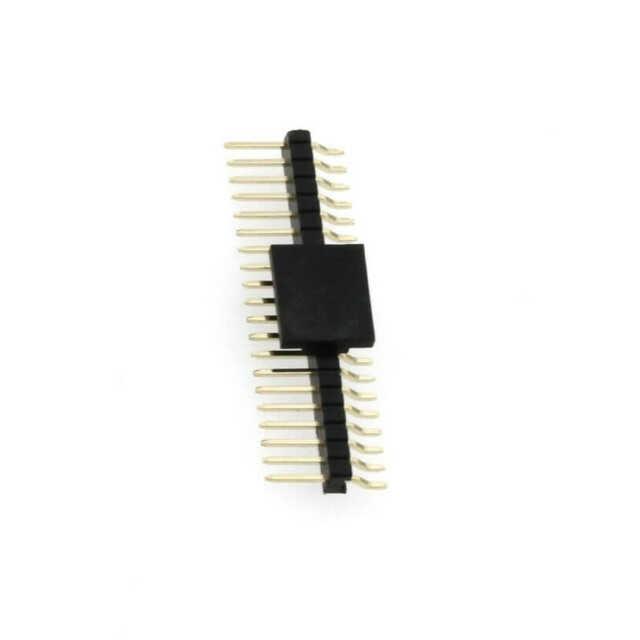 PIN HEADER 20PIN(1x20) 1.27mm SMT R/A 4MM