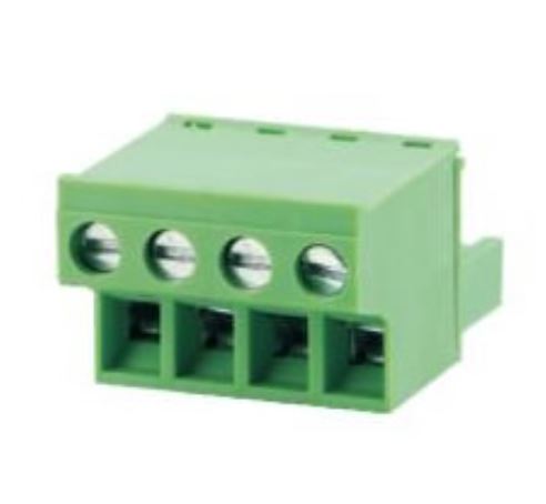 TERM BLOCK PLUG 5.08MM 3P 180/180 GREEN - 2EGTKC-5.08-03P-14-00AH