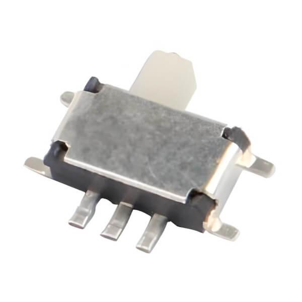 SWITCH SLIDE 1P2T 100mA 12V SMD R/A