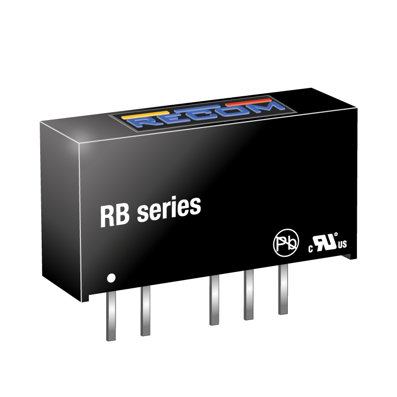 DC/DC CONV 1W 24VDC +/-5VDC 100mA SIP7 - RB-2405D