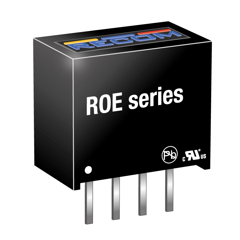 DC/DC CONV 1W 24VDC 5VDC 200mA SIP4 - ROE-2405S