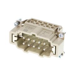 HDC INSERT MALE 16A 10P SCREW