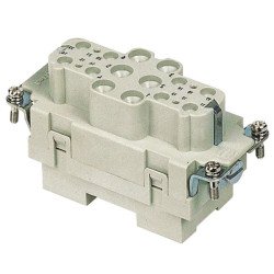 INSERT FEMALE 6+12POS+1GND SCREW