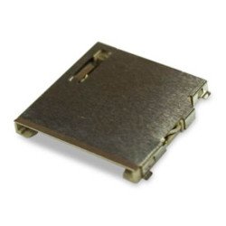 CONN.SD CARD PUSH PULL 9PIN W/SWITCH - 104C-TAA1