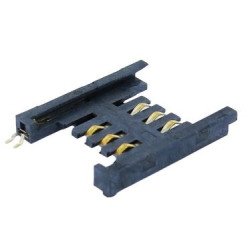 CONN.SIM CARD HOLDER WITH DETECTOR SWITCH 6+2PIN - 115J-ACC0 CONN.SIM CARD HOLDER WITH DETECTOR SWITCH 6+2PIN - 115J-ACC0