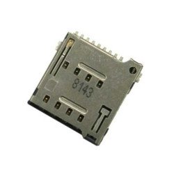 CONN.MICRO SIM CARD PUSH PUSH 8+2 SMT WITH SWITCH - 115Q-BCA0
