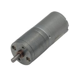12V 25MM 12 RPM REDÜKTÖRLÜ DC MOTOR
